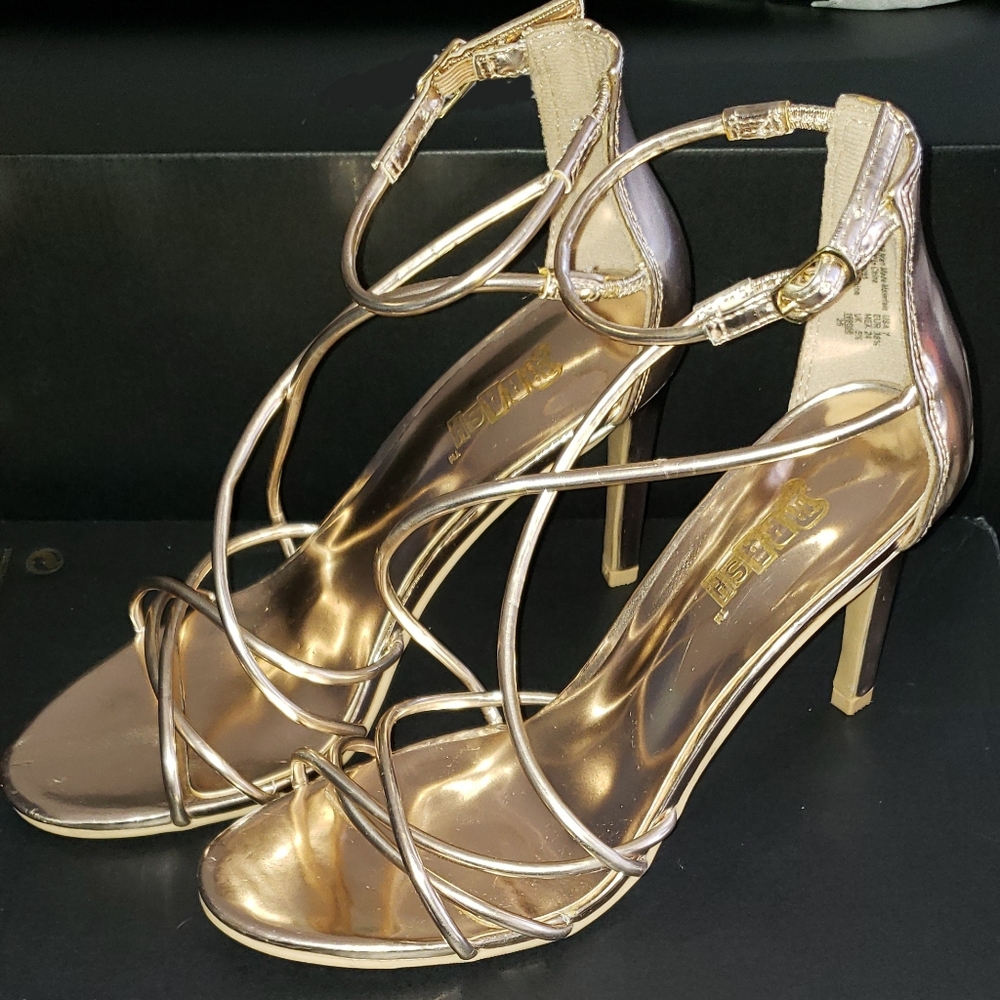 Rose/Gold Brash High heel shoes
